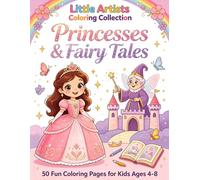 kids coloring book：Magical Unicorns & Princesses: Super Fun Coloring Book
