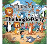kids coloring book, zoo animals, cute and creative: informative knowledge of animals for kids, peaceful coloring
