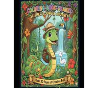 Kids coloring books: children snake colouring book