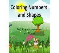 Kids Coloring Numbers and Shape Book