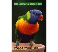 Kids Coloring & Tracing Book