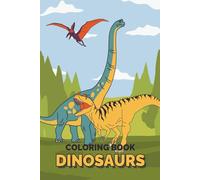 kids colouring book: dinosaur themed book for kids age 4+