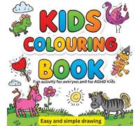 kids colouring book: easy and simple drawing