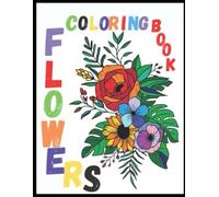 Kid's Colouring Book: Flower