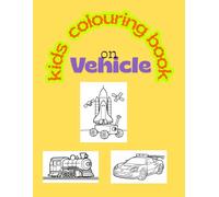 Kids Colouring Book on Vehicle