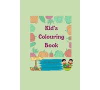 Kids Colouring Book: Vegetables