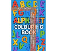 Kids Colouring Books | Colorful Fun Color by Letter Alphabet Set Worksheet