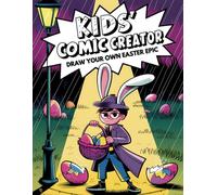Kids Comic Creator Draw Your Own Easter Epic: Blank Book with Awesome Templates for Ages 8-12 Springtime Adventures