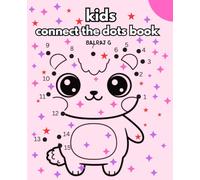 KIDS Connect the Dots book - 46 Pages,workbook, Ages 3 to 8, Preschool, Dot-to-Dots, Counting, Number Puzzles, Numbers 1-15, Coloring,gifting
