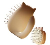 Kids Detangler Brush, Paddle Detangling Hairbrush, Air Cushion Comb, Anti-Static, Portable Scalp Massage Brush for Little Girls, Teens, Hair Care, 2.8x3.07x3.31 inches