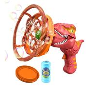 Kids Dinosaur bubbleBlaster - Electric bubbleMaking Toy, High Output Foam bubbleGenerator, Interactive Play Equipment | Garden Gatherings, Holiday Events, Family Recreation, Exciting Open