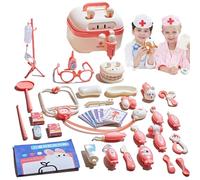 Kids Doctor Play Set - Giochi di ruolo medico, valigia finta Doctor Toys | Attrezzature per gli strumenti per esami completi per bambini, kit medico educativo per ragazzi, ragazze e regali di c