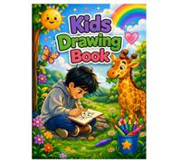 Kids Drawing Book: Fun and Easy Coloring & Drawing Activity Book for Kids Ages 3-8