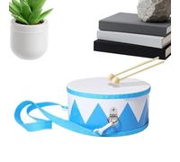 Kids Drum - Drum Set For Kids, Wooden Educational Instrument, 5.9in Adjustable Carrying Strap Percussion Portable Drums Set For 2-5 Years Old Boy Girl Early Education Birthday Home Nursery