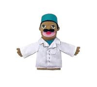 Kids' Educational Doctor Plush Hand Puppet - Fun Cartoon Toy