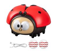 Kids Electric Floating Ball - Ladybug Learning Kit, USB Charging Air Float Toy, Interactive Hand Eye Coordination Practice Game | Cognitive Motor Skill Training Equipment Educational