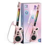 Kids Electric Guitar - Foldable Music Toy, Realistic Bass Instrument, Educational Sound Learning Device, Portable Beginner Practice Trainer, Interactive Rhythm Play Set | Creative Performance Starter