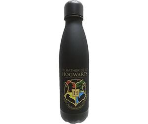 Kids Euroswan - Bottiglia nera HOGWARDS Harry Potter, multicolore (HP00012)
