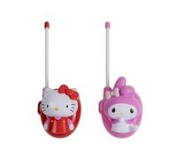 KIDS EUROSWAN Hello Kitty - Set di walkie talkie 3D da bambina, gamma 50 m