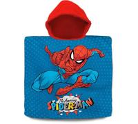 KIDS EUROSWAN Poncho Asciugamano in cotone Spiderman 120 x 60 cm