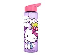 KIDS EUROSWAN SL - Borraccia anti-perdita Hello Kitty con cannuccia