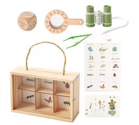 Kids Explorer Kit - Educational Learning Interactive Activities Nature Exploration For 3+ Years Old Children Outside Adventure Camping Park, Backyard Safari Set, Bird Watching Gear, Lab