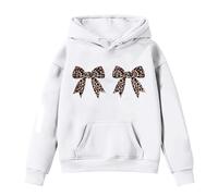Kids Felpa con Cappuccio/Sweatshirt Super Morbida Graziosa Calda Top A Tunica per Bambina Casual, da Jogging,Calda Cappotto Eleganti Bambini Ragazza Felpe Senza Cappuccio Zip Moda Autunno Inverno