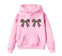 Kids Felpa con Cappuccio/Sweatshirt Super Morbida Graziosa Calda Top A Tunica per Bambina Casual, da Jogging,Calda Cappotto Eleganti Bambini Ragazza Felpe Senza Cappuccio Zip Moda Autunno Inverno