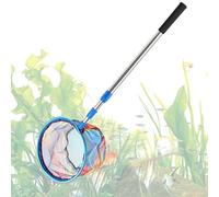 Kids Fishing Nets, Crab Catcher, Butterfly Skimmer, Retractable Pole, Non-Slip Grip, Heavy-Duty Frame, Fun Activity Tool, Easy to Use, Outdoor, Summer, Toddler, Camping