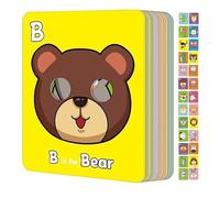Kids Flash Cards, 26 Pieces Alphabet Learning Set, Educational Interactive Game, Sturdy Card Design, Fun Study Tool for Kindergarten, Christmas, Classroom, Preschool, Homeschool, 8.66x7.09 inches