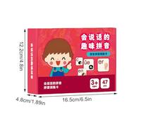 Kids Flash Cards, Educational Instruction Cards, Portable Early Childhood Learning Toy for Toddler, Boys and Girls, Birthday Gift, Kindergarten, Travel, Home, Classroom Use