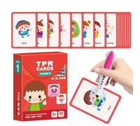Kids Flash Cards, Educational Instruction Learning Cards, Early Childhood Development Toy with Machine for Ages 4-6 Boys and Girls, Kindergarten Classroom, Home School, Travel Activities