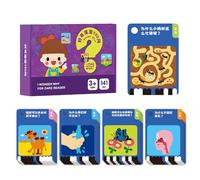 Kids Flash Cards, Educational Learning Device, Ergonomic Design, Interactive Instructional Toy, Early Childhood Development Tool for Ages 4-6, Boys, Girls, Home, Classroom, Travel