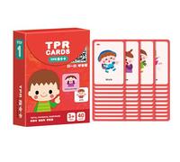 Kids Flash Cards, Instructional Learning Card, 4.49x3.23x1.1 Inch Versatile Usage & Engaging Design, Educational Toy for Early Childhood Ages 4-6, Boys Girls Birthday Gift, Kindergarten and Classroom