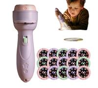 Kids Flashlight Projector - 120 Pattern Cartoon Creative Projector Flashlight | 120 Patterns Toys for Kids | Fine Motor Skill Toys, Preschool Educational Aids, Cartoon Torch Light, Fun Toy