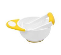 Kids Food Mashing Bowl | Baby Food Grinder Bowls | Kids Food Preparation Bowls | Easy-Grip Foods Mash Bowl | Foods Serving Bowl with Grinding Rod | Child-Friendly & Easy to Clean for Snacks and Meals