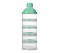 kids Formula Dispenser - 5 Layer Stackable Portable Container | Removable Milk Powder Container, Easy Clean Bottle Organizer | Travel Feeding Storage for Infant Formula Rice Cereal Snacks