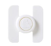 Kids Fridge Locks, Fridge Door Latches, 2,7 x 2,6 x 0,8 in No Drill Adhesive Safety Security, Babyproofing Latch System for Cabinets, Drawers, Oven, Kitchen, Home Use