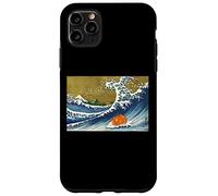 Kids Funny Retro Vintage Surfing Orange Guinea Pig Lover Custodia per iPhone 11 Pro Max