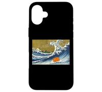 Kids Funny Retro Vintage Surfing Orange Guinea Pig Lover Custodia per iPhone 16 Plus