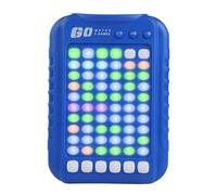 Kids Game Console, Handheld Travel Games, 6.02x4.33x1.57 Inches, Electronic Training Machine, Lightweight Retro Design for Road Trips, Birthday , Pink, Blue, White and Purple