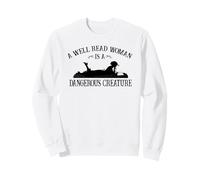 Kids Girls Reading A Well Read Woman Is A Dangerous Creature Felpa