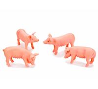 Kids Globe 571905 - Quattro maiali Bianchi