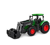 Kids GLOBE Tractor vrijloop met voorlader 27 cm (buldog voor kinderen vanaf 3 ja