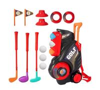 Kids Golf Clubs 3-5, Portable Golf Club Set, Educational Sports Toy, Lightweight Design Coordination, Outdoor Toys for Girl, Backyard, Garden, Indoor, Party, Birthday And Home