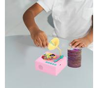 Kids Gramophone 96 Cards Music Box per bambini Regalo di compleanno di 3-6