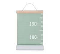 Kids Growth Height Chart, Hanging Measurement Ruler, Wall Mounted Canvas Ruler with Style, Practical Room Accessory for Kids Children Boys Girls Home Living Room Classroom Playroom