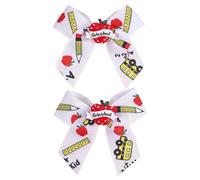 Kids Hair Bows - School Barrettes, Cute Hair Clips