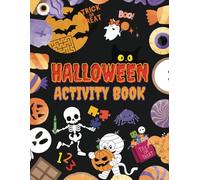 Kids Halloween Activity Book: Kids 3+ | Mazes, Coloring Pages, Word Searches and More | Learning Workbook