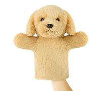 Kids Hand Puppet | Soft Interactive Plush Animal Dog Doll | Stuffed Animal Hand Puppet for Preschool Daycare Homeschool Birthday Party Family Game
